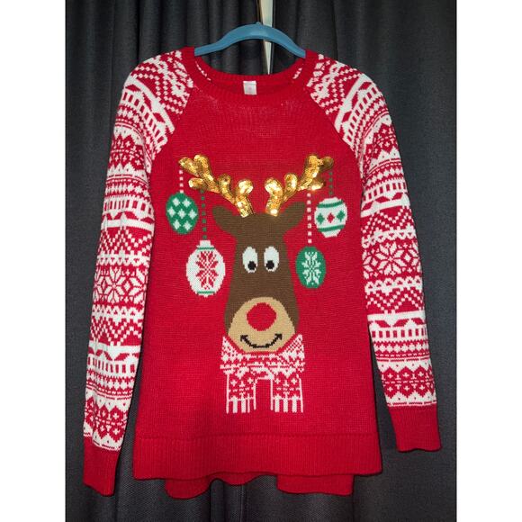 Ugly Christmas Sweater Xmas Size Medium - Picture 1 of 3